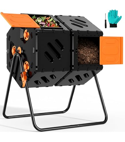 Amazon.com : RSI Maze Two Stage Compost Tumbler : Patio, Lawn & Garden